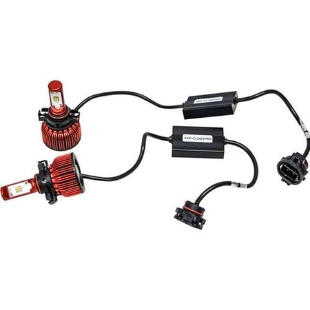 Aftermarket KM LED H16 Bulb Headlight Conversion Kit 2730-KM